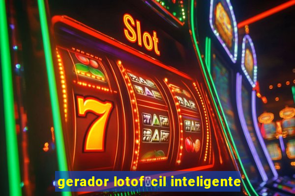 gerador lotof谩cil inteligente